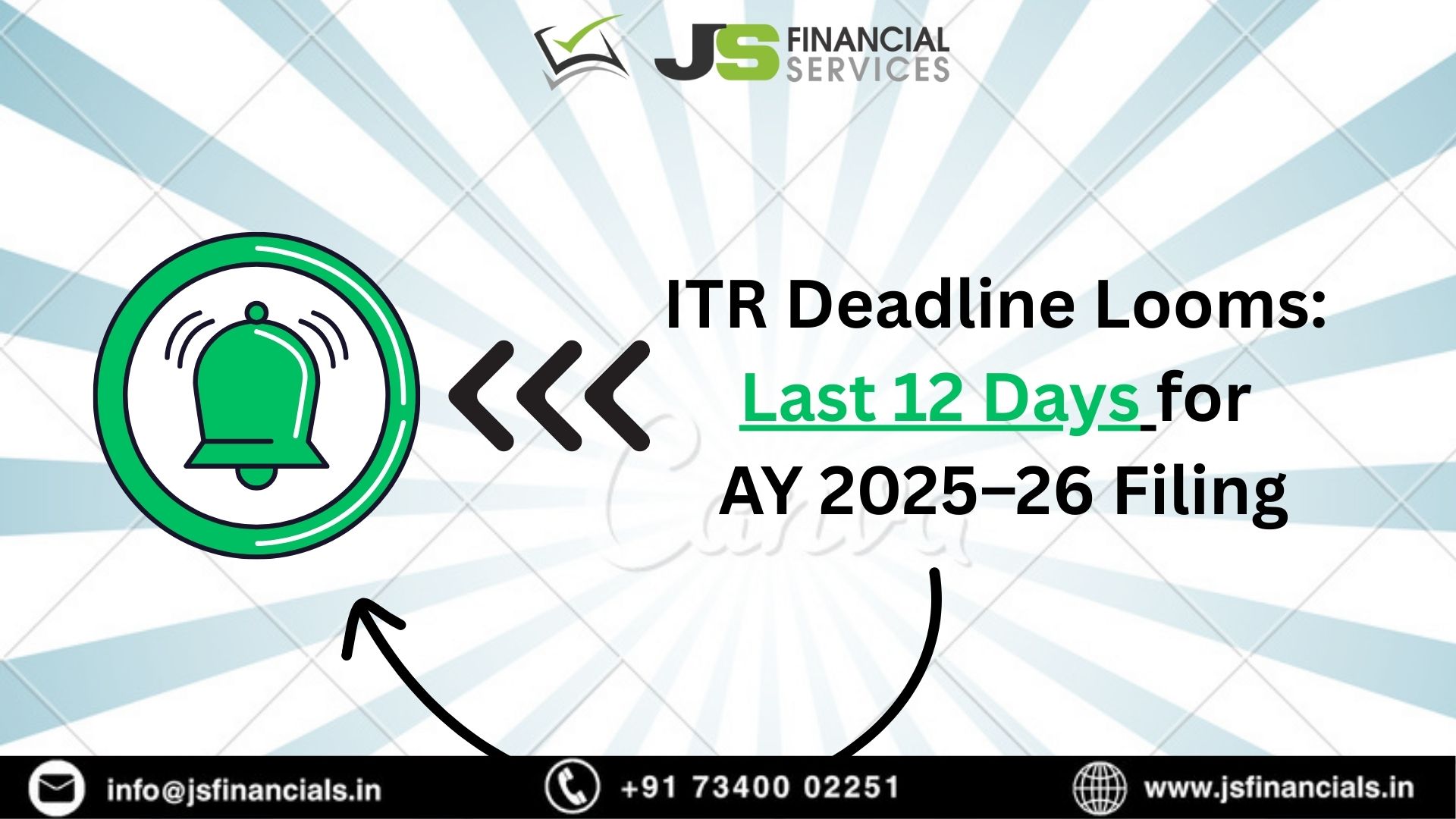 ITR Deadline Looms: Last 12 Days for AY 2025–26 Filing